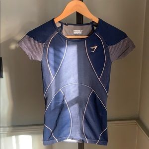 Gym shark workout shirt